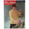 Modezeitschrift Frau und Mutter 1962 Erstes Dez.-Heft mit Schnittbogen
