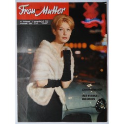Modezeitschrift Frau und Mutter 1962 Erstes Nov.-Heft mit Schnittbogen