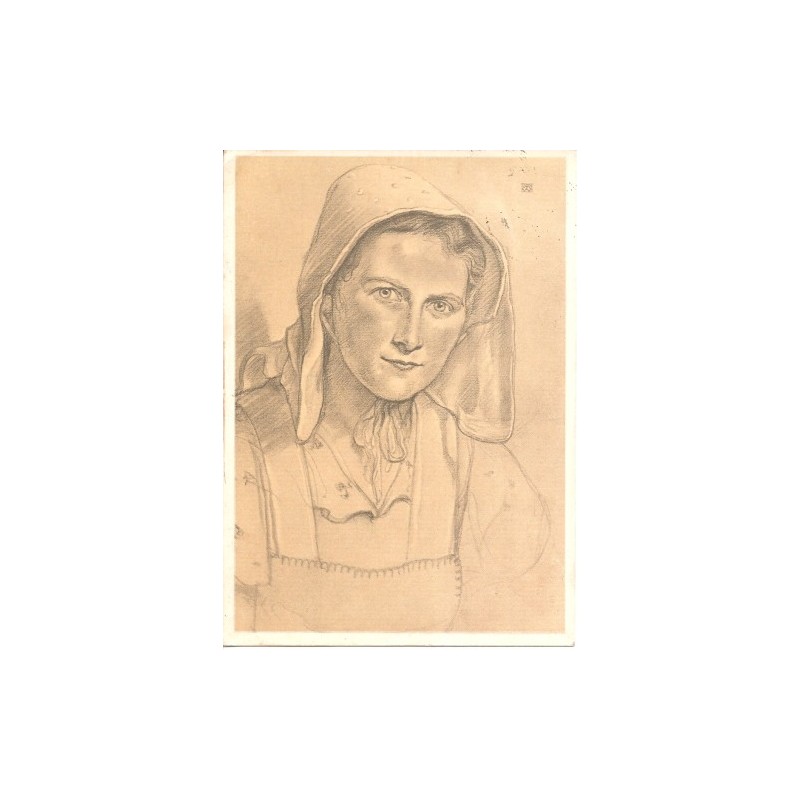 AK - W. Willrich - Bauerntochter aus Niedersachsen AK - W. Willrich - Bauerntochter aus Niedersachsen