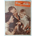 Modezeitschrift Frau und Mutter 1956 Zweites Dezemberheft mit Arbeitsbogen