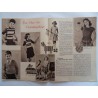 Modezeitschrift Frau und Mutter 1955 Zweites Märzheft mit Arbeitsbogen2