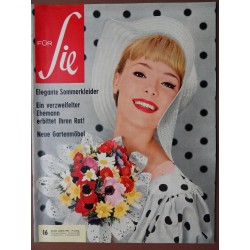 Für SIE Nr. 16 / Zweites Juliheft 1961 / Elegante Sommerkleider