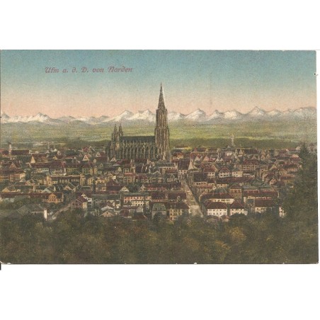 AK - Ulm a. d. D. von Norden