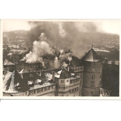AK - Stuttgart - Dachbrand (BW)