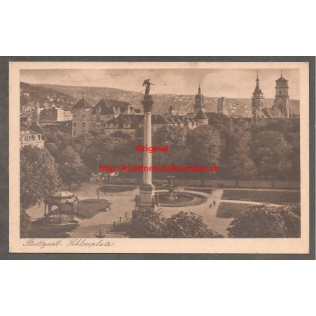 AK - Stuttgart - Schlossplatz
