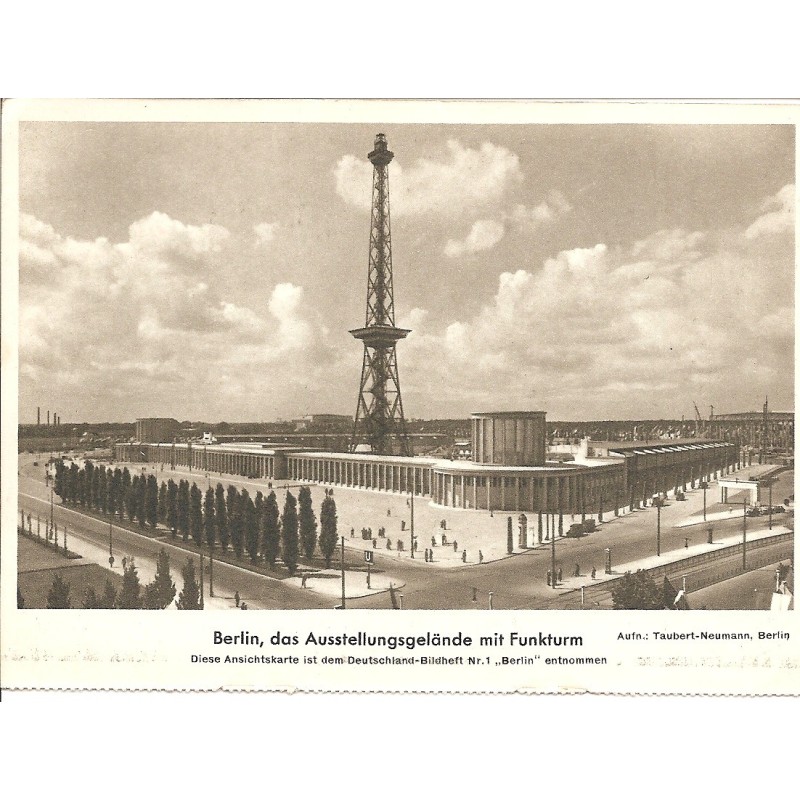 AK - Berlin, das Ausstellungsgelände mit Funkturm