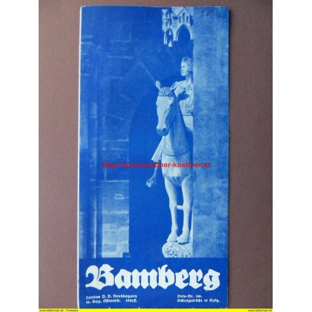 Prospekt Bamberg  1936