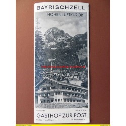 Prospekt Bayrischzell - Gasthof zur Post
