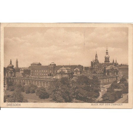 AK - Dresden - Blick auf den Zwinger