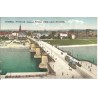 AK - Dresden - Friedrich August-Brücke. Blick nach Neustadt