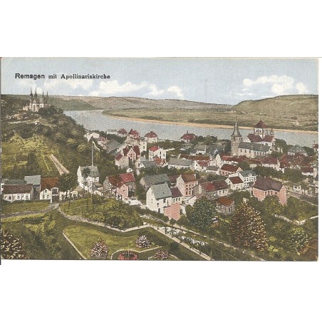 AK - Remagen mit Apollinariskirche (RP)