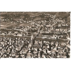 AK - Blick auf Regensburg und die Winzerhöhen (BY)