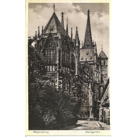 AK - Regensburg - Domgarten
