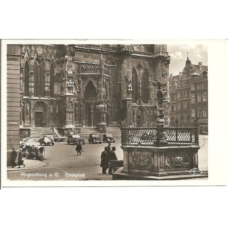 AK - Regensburg a. D. - Domplatz