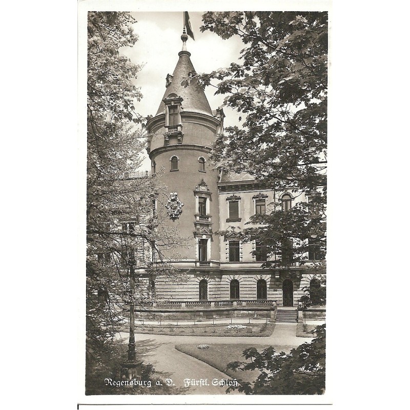 AK - Regensburg a. D. - Fürstl. Schloß