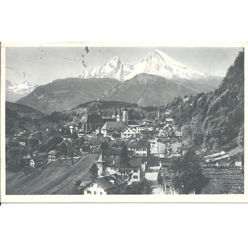 AK - Berchtesgaden mit Watzmann