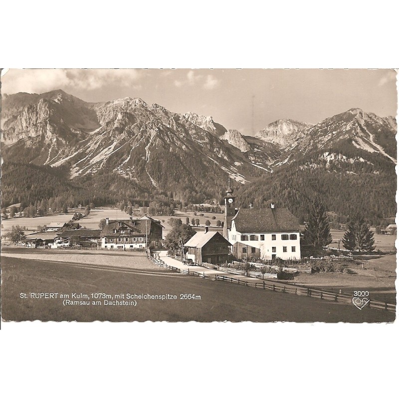AK - St. Rupert am Kulm mit Scheichenspitze (ST)