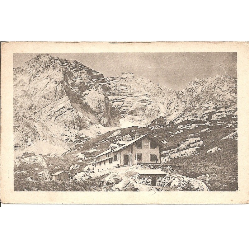AK - Hess-Hütte gegen Hochtor mit (Tellersack) (ST)