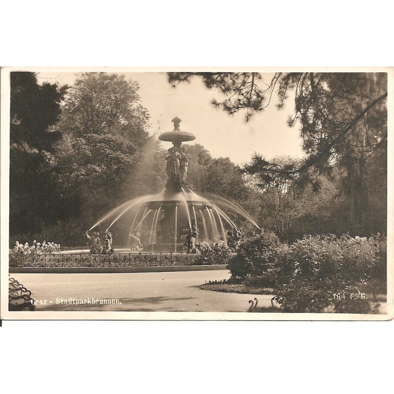 AK - Graz - Stadparkbrunnen