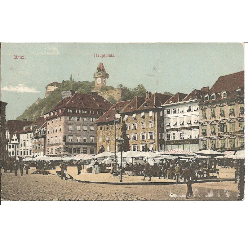 AK - Graz - Hauptplatz