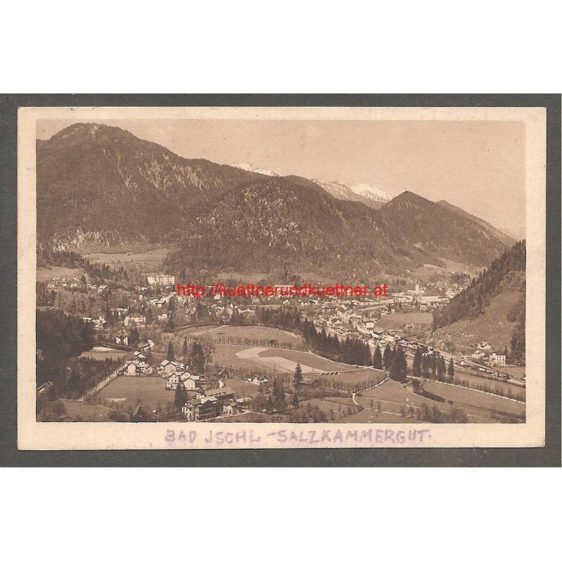 AK - Bad Ischl vom Wildenstein - 1915