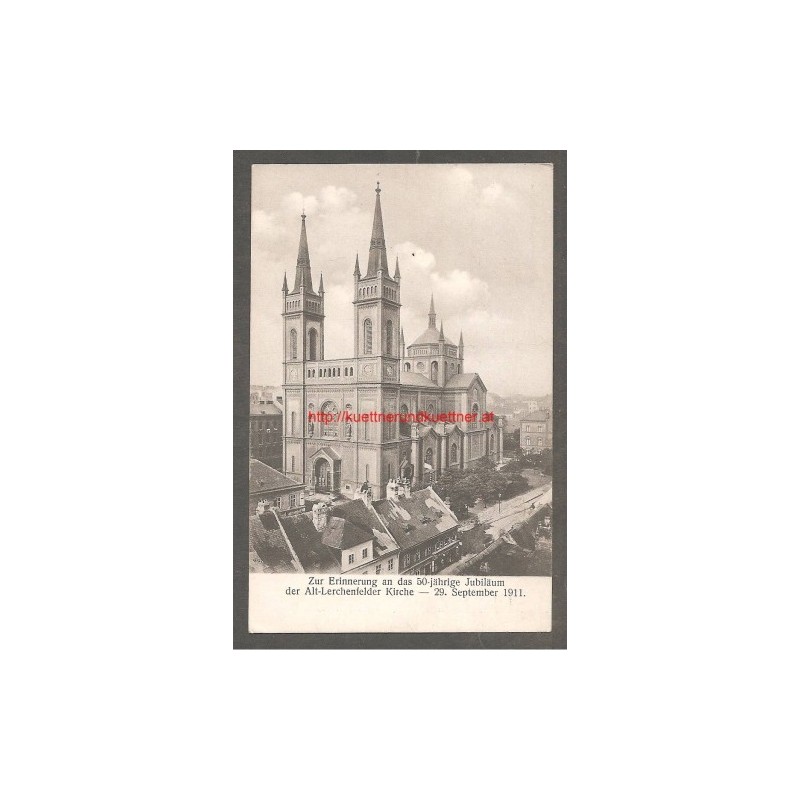 AK - Wien - Jubiläum der Alt-Lerchenfelder Kirche - 29.11.1911