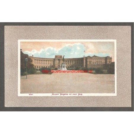 AK - Wien - Äusserer Burgplatz mit neuer Burg