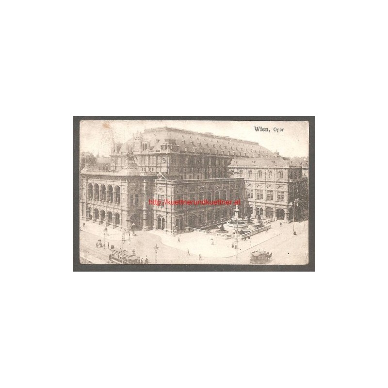 AK - Wien - Oper 1921