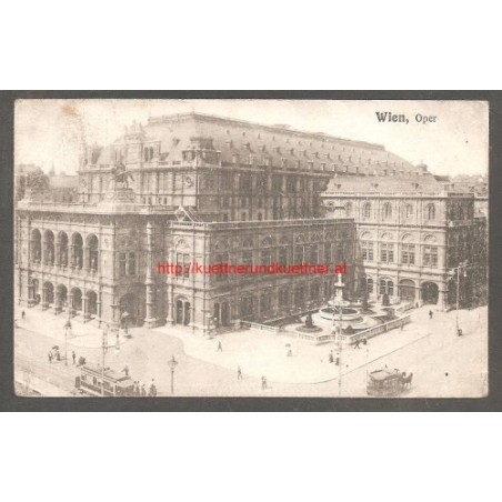 AK - Wien - Oper 1921