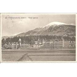 AK - Igls mit Patscherkofel - Hotel Iglerhof