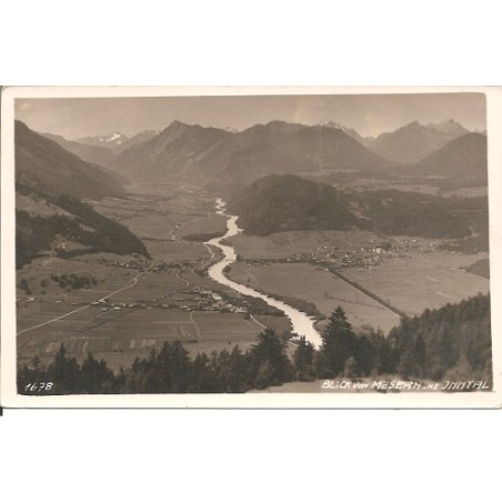 AK - Blick vom Mösern ins Inntal