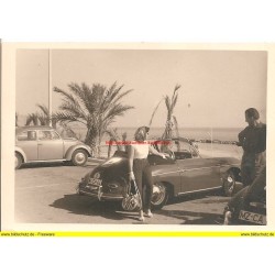 Foto - Porsche 356 und VW Käfer 1959  (9cm x 13cm)