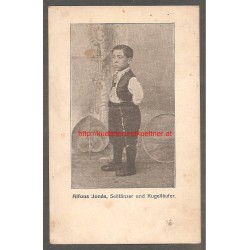 AK - Alfons Jonas - Seiltänzer und Kugelläufer 1919