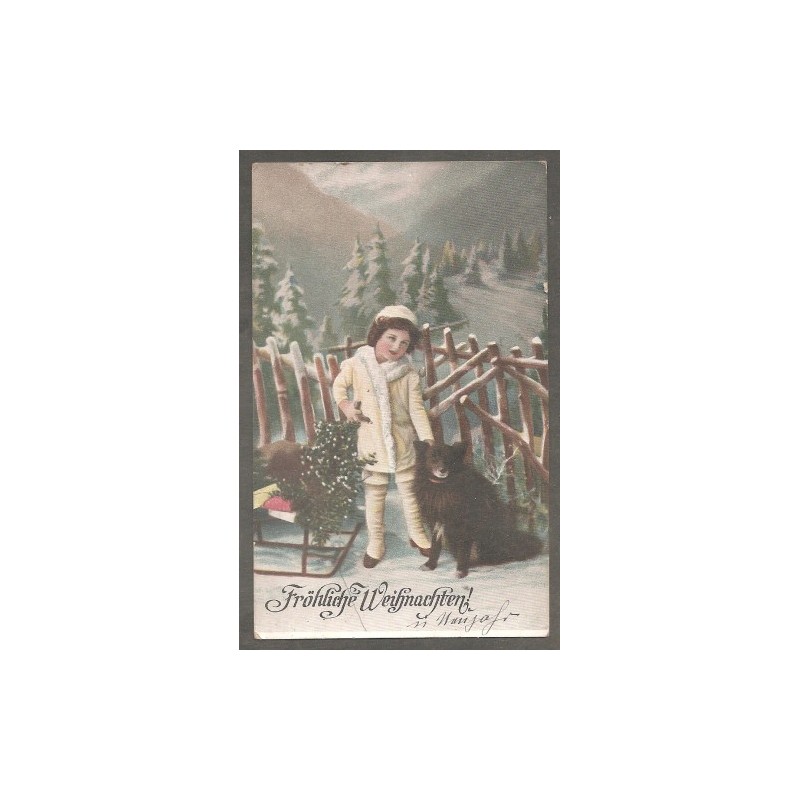 AK - Fröhliche Weihnachten (1919) AK - Fröhliche Weihnachten (1919)