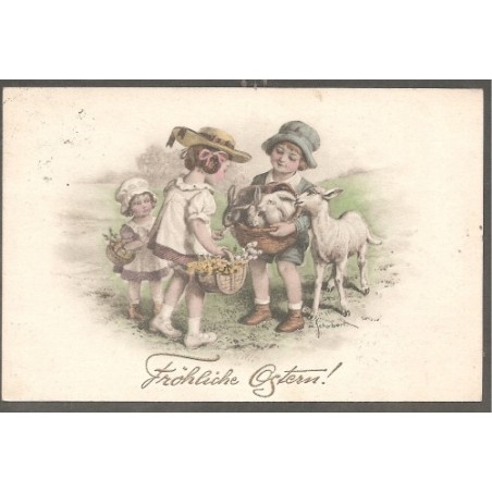 AK - Fröhliche Ostern - 1935