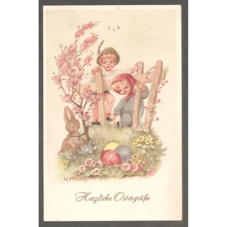 AK - Herzliche Ostergrüße - H. Hoyos