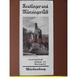 Prospekt Reutlinger und Muensinger Alb