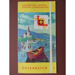 Shell Oesterreich Nr. 5 - Salzburg, Osttirol, Kaernten (1961)