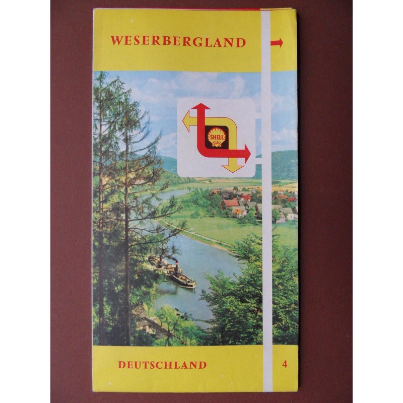 Shell Deutschland Nr. 4 - Mainfranken / Weserbergland - 60er Jahre 