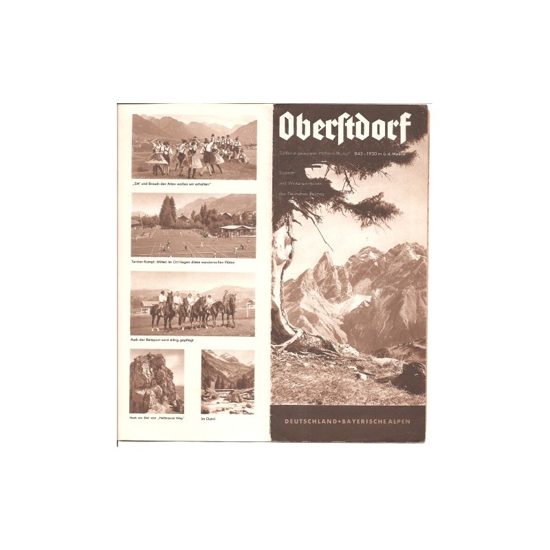 Prospekt Oberstdorf - 1934 (BY)