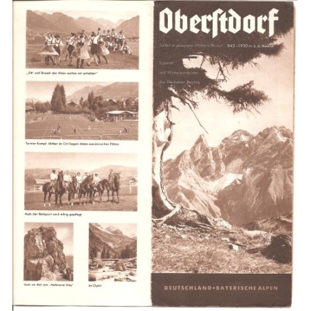Prospekt Oberstdorf - 1934 (BY)