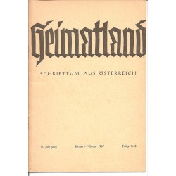 Heimatland - Schrifttum aus Oesterreich