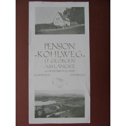 Prospekt Pension Kohlweg / St. Georgen am Längsee (K) 