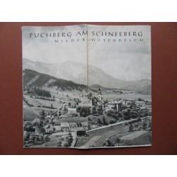 Prospekt Puchberg am Schneeberg (NÖ) 