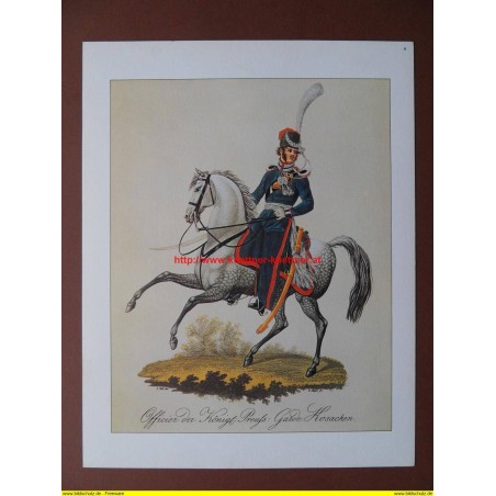Offizier und Landwehrmann der Kurmärkischen Landwehr, 1813 