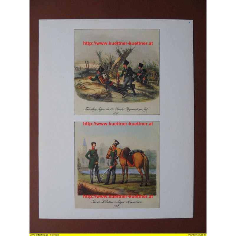 Freiwillige Jäger vom 1. Garde-Regiment, Garde Volontär-Jäger-Eskadron Freiwillige Jäger vom 1. Garde-Regiment, Garde Volontär-Jäger-Eskadron