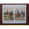 Tambourmajor vom 4. Garde-Landwehr-Regiment, Gardeschütze, 1834 