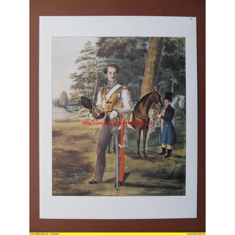 Offizier vom Garde-Kürassier-Regiment, 1832 Offizier vom Garde-Kürassier-Regiment, 1832