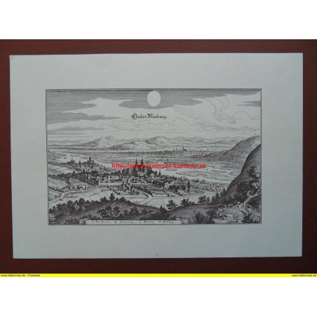 Nachdruck nach einem Original Kupferdruck / Klosterneuburg (Closter Neüburg)