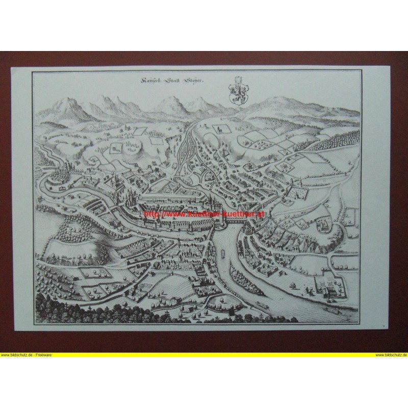 Nachdruck nach einem Original Kupferdruck / Steyr (Keyserl. Statt Steyer)